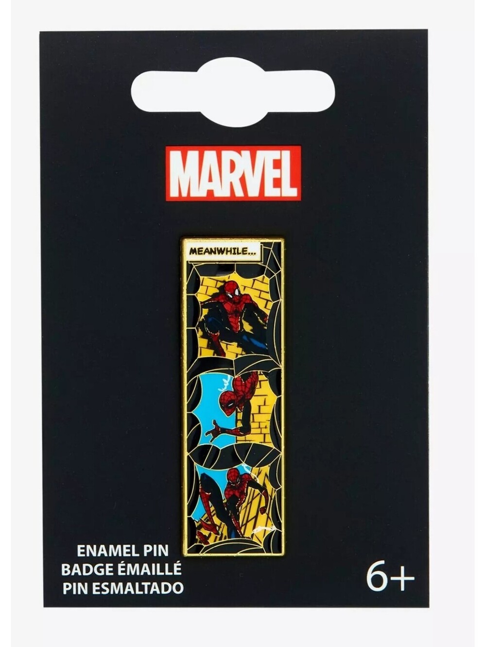Loungefly Marvel Spider-Man Comic Book Multi-Scene Enamel Pin